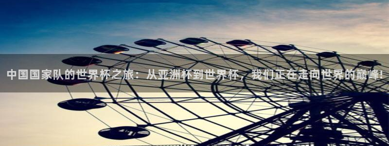 2026年世界杯赛程：中国国家队的世界杯之旅：从亚洲杯到世界杯，我们正在走向世界的巅峰!